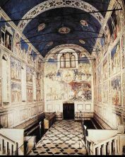 Haga click para ver la imagen ampliada scrovegni - the chapel viewed towards the entrance.jpg